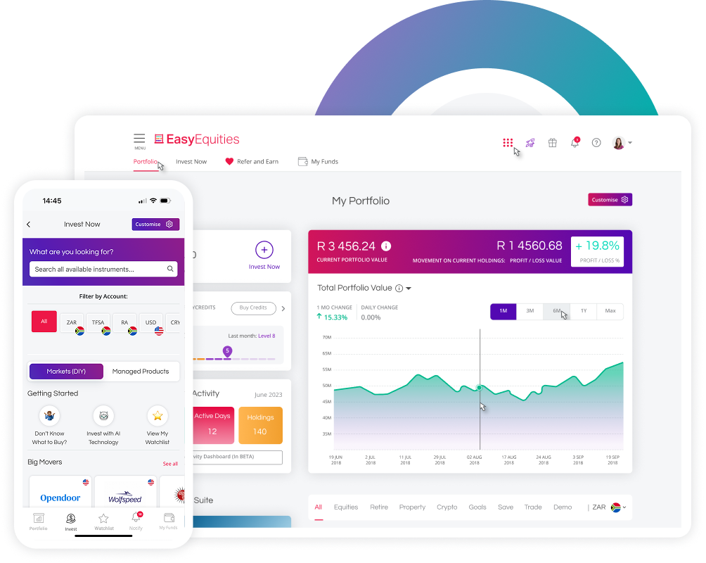 General transfer dashboard