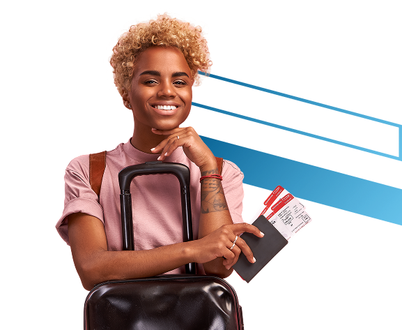 laughing formal woman