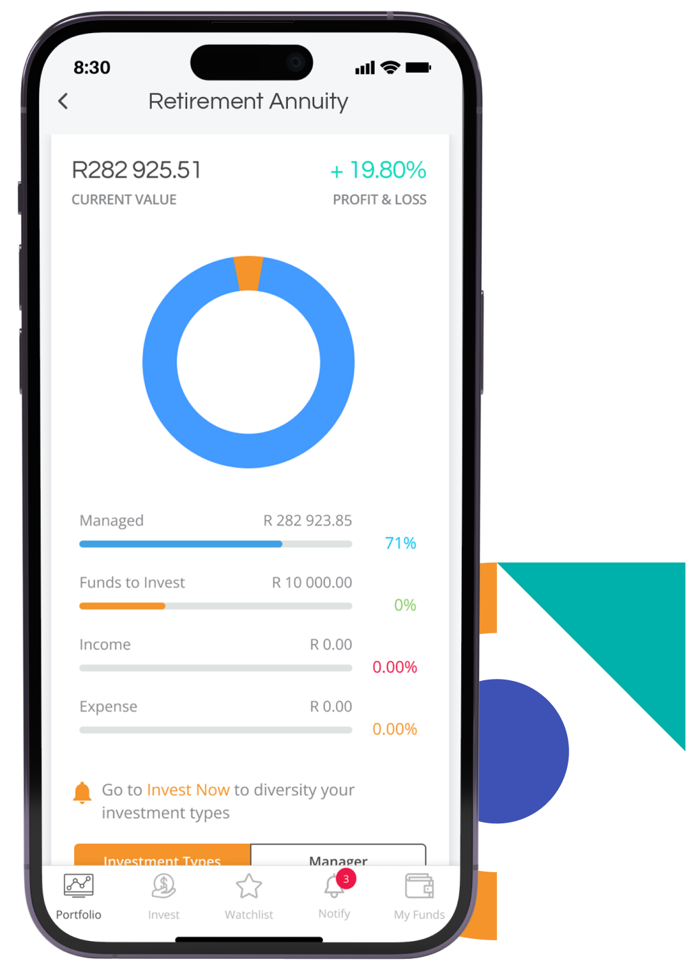 Retirement Annuity Dashboard
